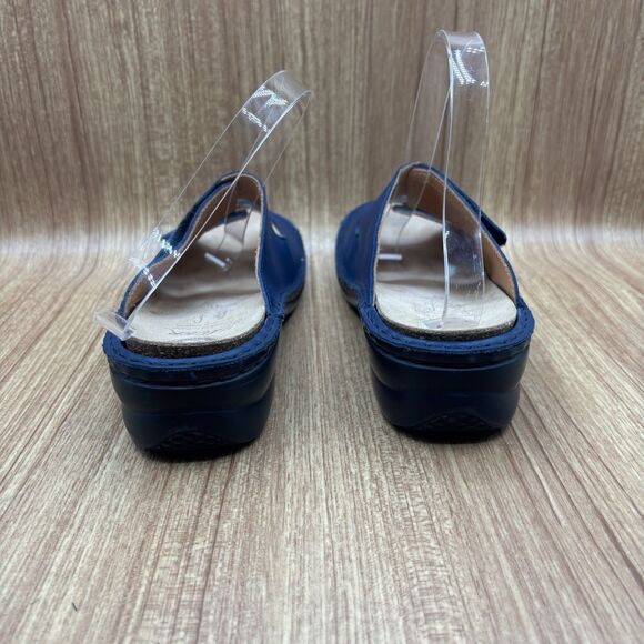 Hauer Comfort Sandal Made In Austria Removable Insole BLUE Adjustable EU 41 US10 - Picture 4 of 8